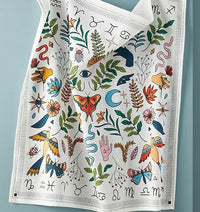 Floursack Zodiac Tea Towel Bandana Style – Kitchen Linens gift Montreal Villeray Urban Palate