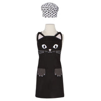Cat Daydream Kids Apron and Hat Set – Kitchen Linens gift Montreal Villeray Urban Palate