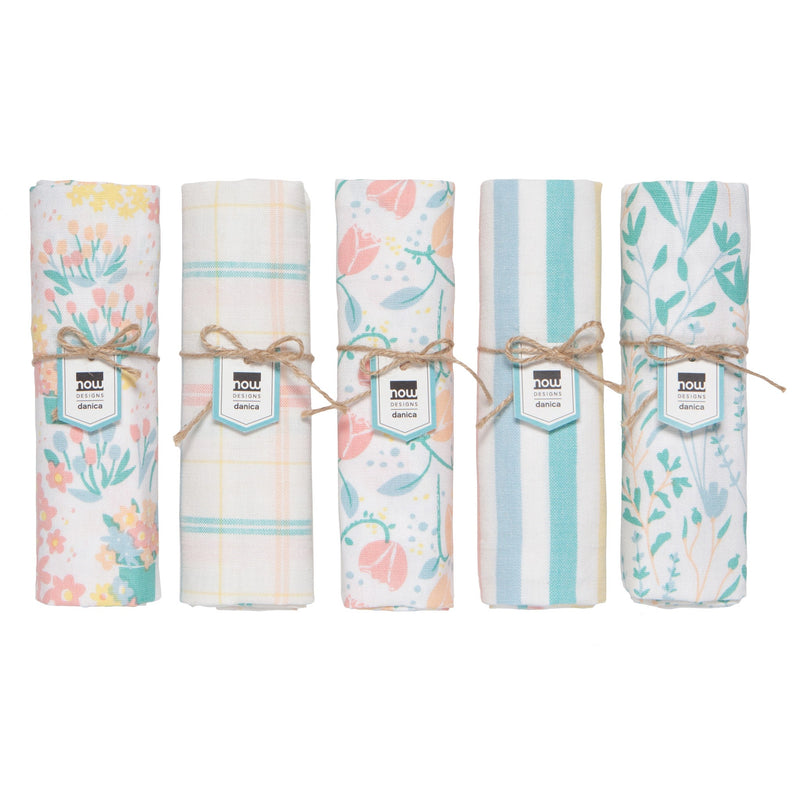 Dish towel - Summer Meadow Theme – Kitchen Linens gift Montreal Villeray Urban Palate