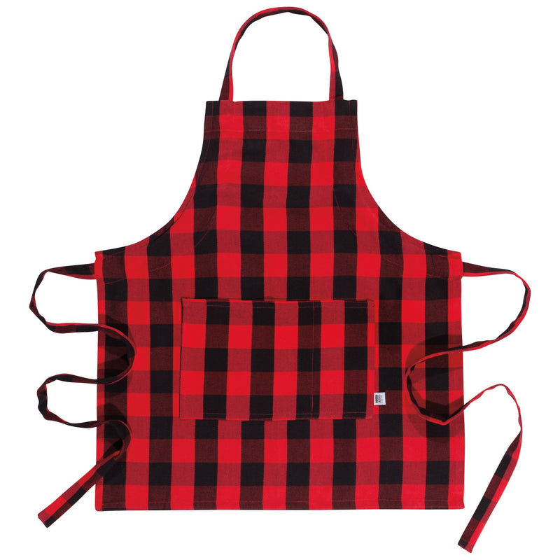 Buffalo Check Petite Apron – Holiday Décor gift Montreal Villeray Urban Palate