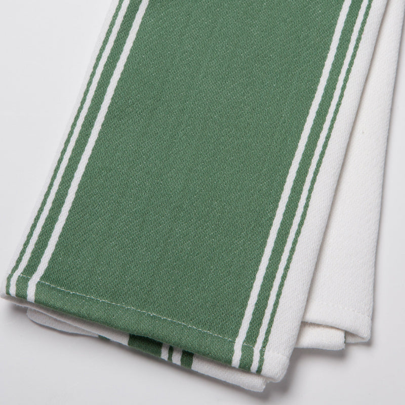 Symmetry Elm Green Dishtowel – Kitchen Linens gift Montreal Villeray Urban Palate