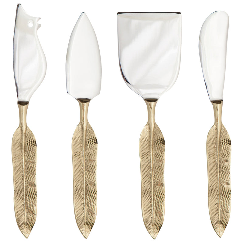 Plume Cheese Knives Set of 4 – Gift Set gift Montreal Villeray Urban Palate