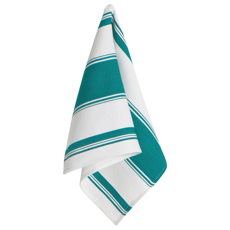 Symmetry Peacock Green Dishtowel