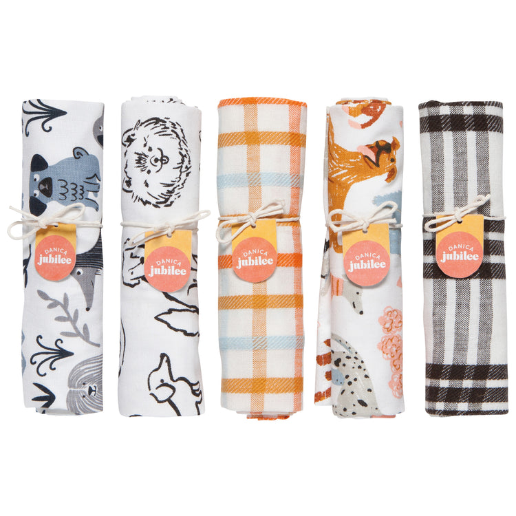 Dish towel - Puppos – Kitchen Linens gift Montreal Villeray Urban Palate