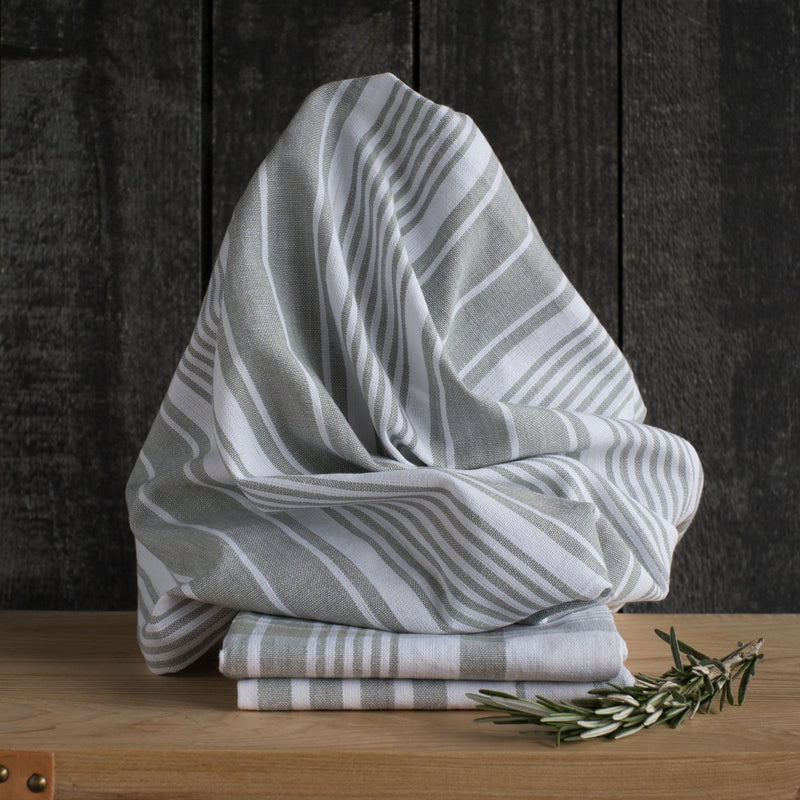 Jumbo London Gray Dishtowels Set of 3 – Kitchen Linens gift Montreal Villeray Urban Palate
