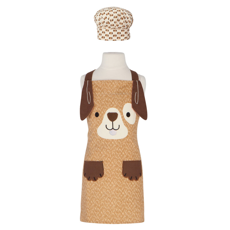 Dog Daydream Kids Apron and Hat Set – Kitchen Linens gift Montreal Villeray Urban Palate