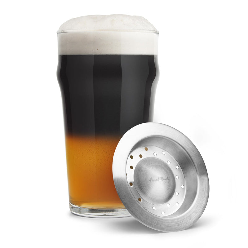 Black & Tan Beer Layering Tool Set – Drinkware gift Montreal Villeray Urban Palate