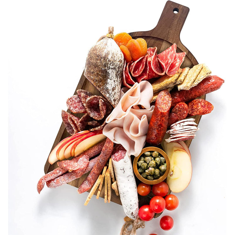 Wide Acacia Wood Charcuterie Shovel – Serveware gift Montreal Villeray Urban Palate