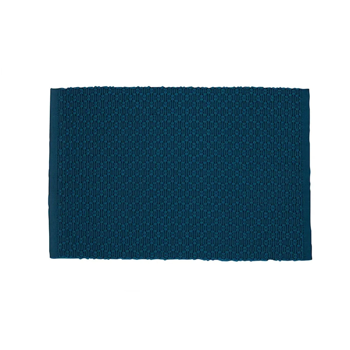 Diamond Ribbed Woven Placemat Blue – Home Décor gift Montreal Villeray Urban Palate