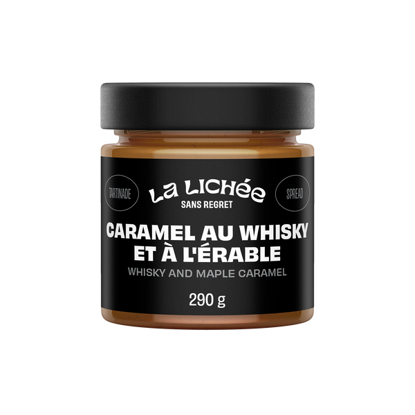 Caramel with whiskey and maple 275g – Gifts & Kitchen Accessories gift Montreal Villeray Urban Palate