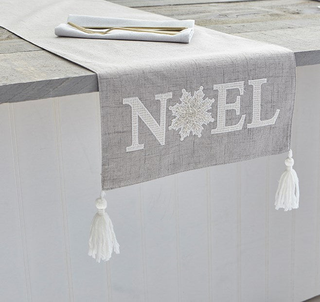 Noel Table Runner 13" x 72" – Holiday Décor gift Montreal Villeray Urban Palate