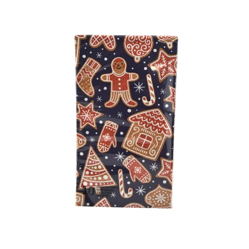 Napkins Gingerbread 10 Pack – Holiday Décor gift Montreal Villeray Urban Palate