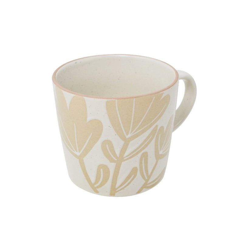 Stoneware Tulip Cream Mug – Drinkware gift Montreal Villeray Urban Palate