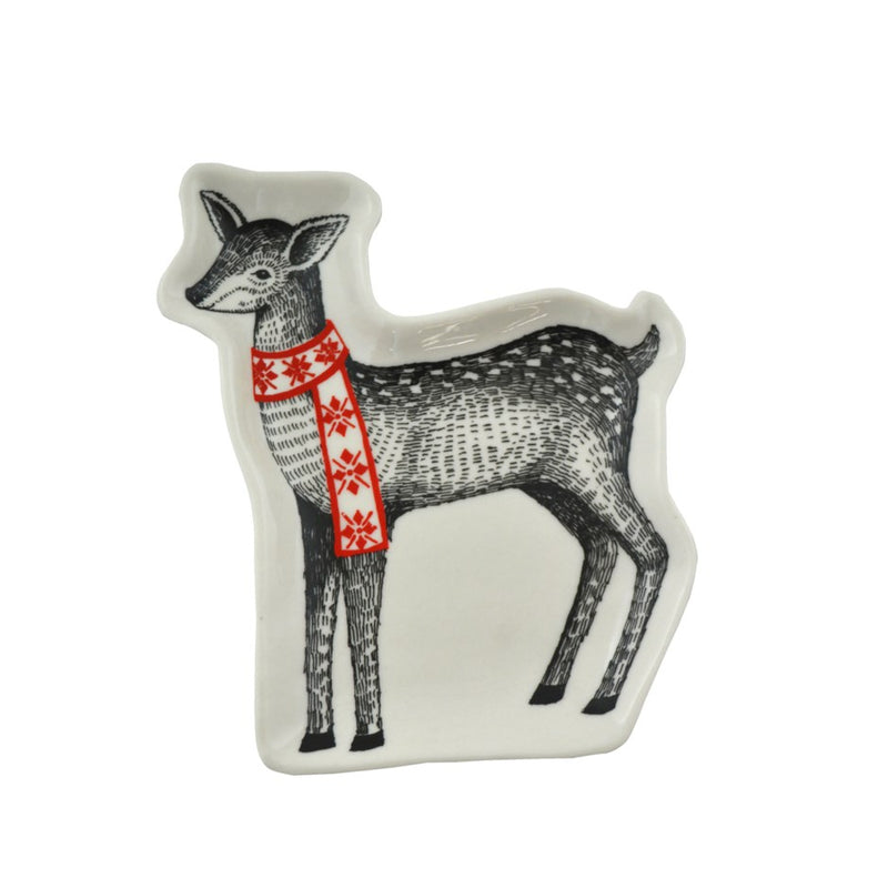 Deer Plate – Holiday Décor gift Montreal Villeray Urban Palate