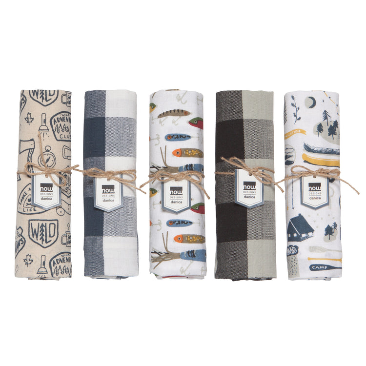 Dishcloth - Lodge Theme – Kitchen Linens gift Montreal Villeray Urban Palate