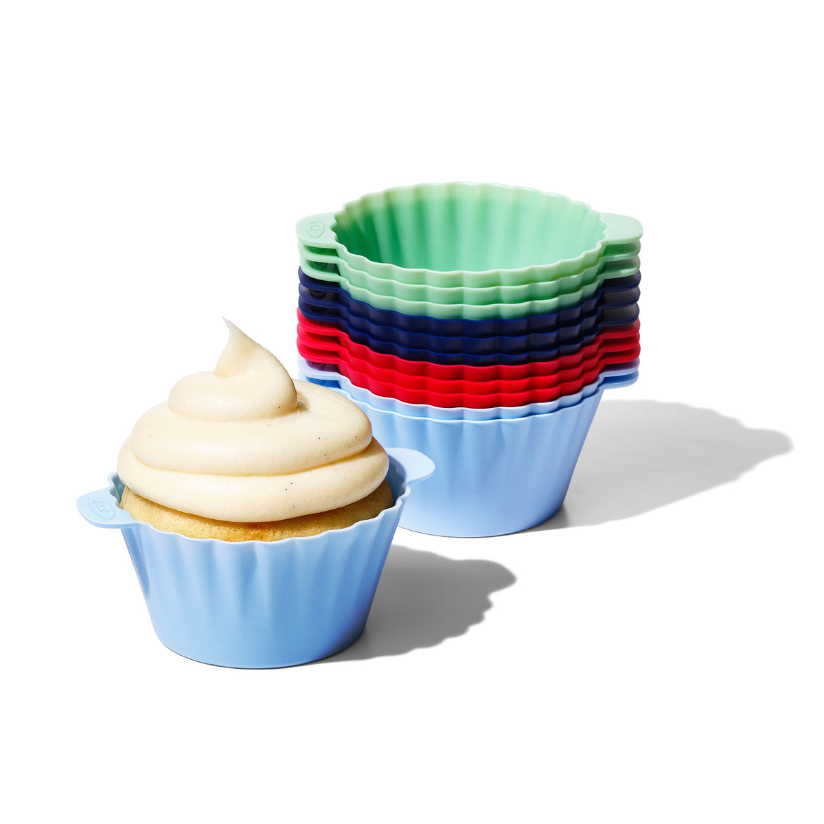 Set of 12 Silicone Baking Cups