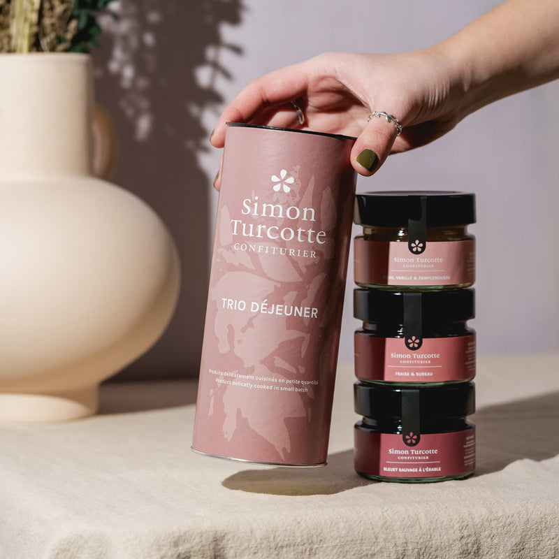 Trio of Jams - Breakfast – Gift Set gift Montreal Villeray Urban Palate