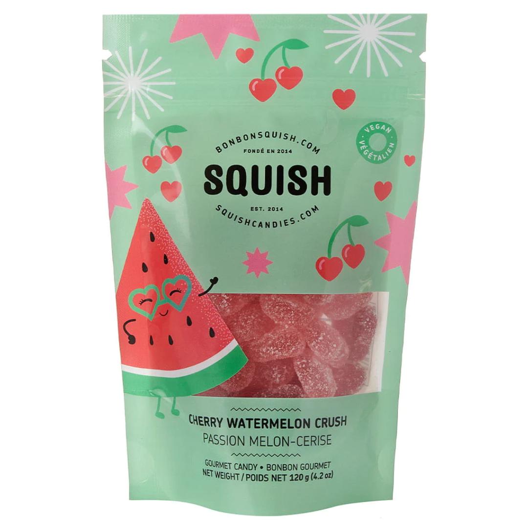 Vegan Cherry Watermelon Crush Candies 120g – Holiday Décor gift Montreal Villeray Urban Palate