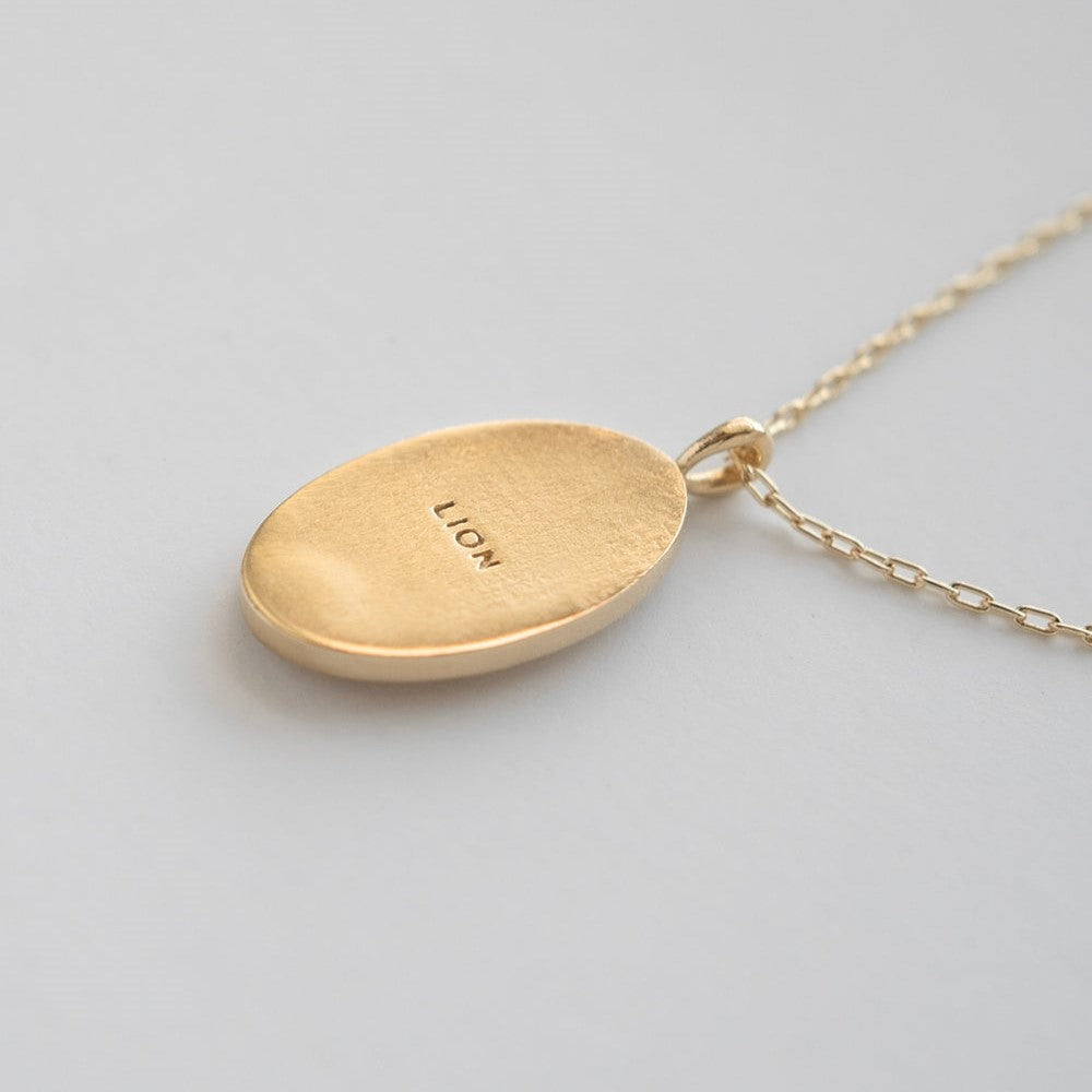 Leo Gold Zodiac Necklace