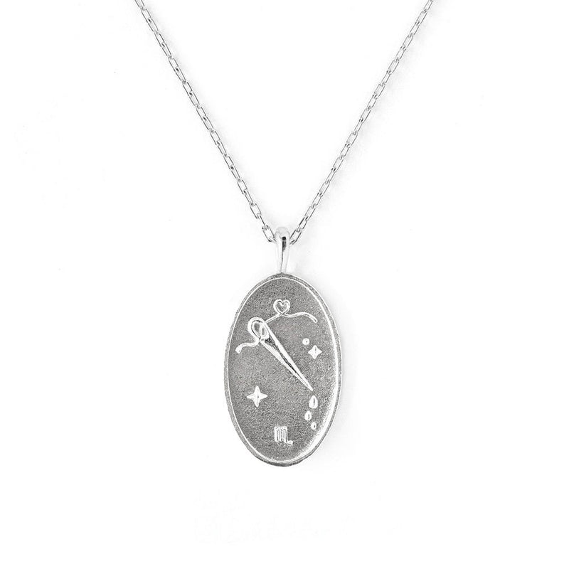Scorpio Silver Zodiac Necklace – Gift Set gift Montreal Villeray Urban Palate