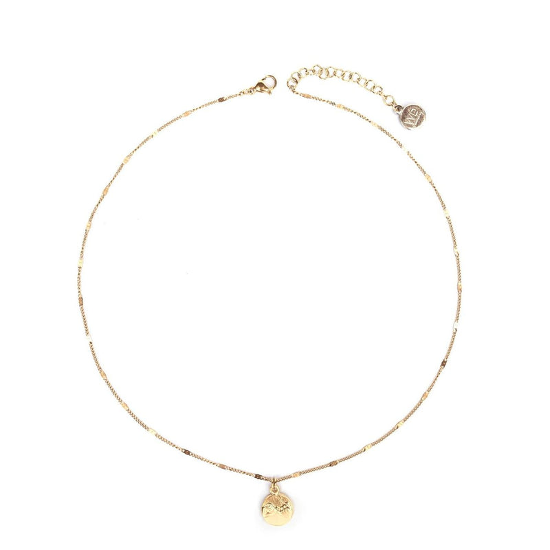 Swear Gold Pinky Promise Medallion Necklace – Gift Set gift Montreal Villeray Urban Palate