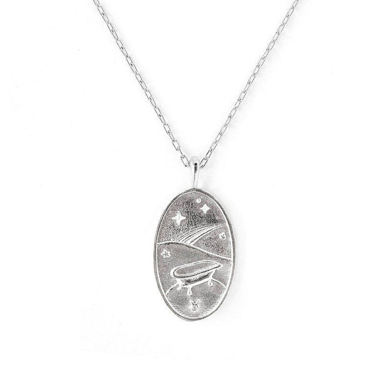 Taurus Silver Zodiac Necklace – Gift Set gift Montreal Villeray Urban Palate