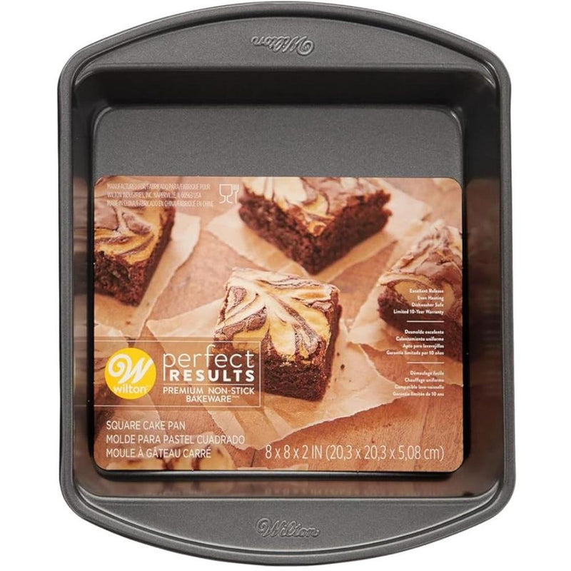 Perfect Results Premium Non-Stick 8-Inch Square Cake Pan – Gifts & Kitchen Accessories gift Montreal Villeray Urban Palate