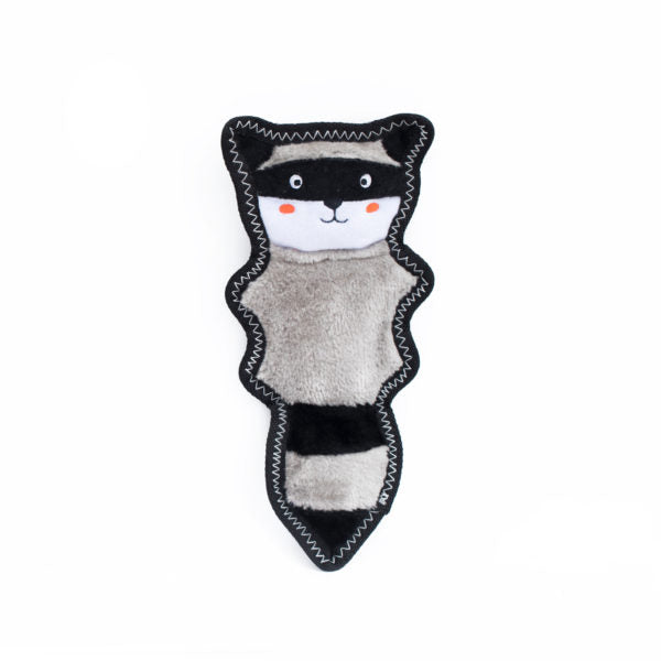 Z-Stitch Skinny Peltz Raccoon Dog Toy – Gifts & Kitchen Accessories gift Montreal Villeray Urban Palate