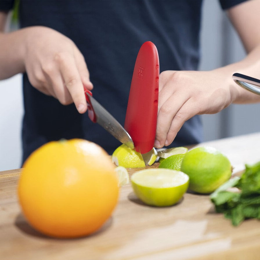 Twinny Red Chef's Knife for Children – Tableware gift Montreal Villeray Urban Palate