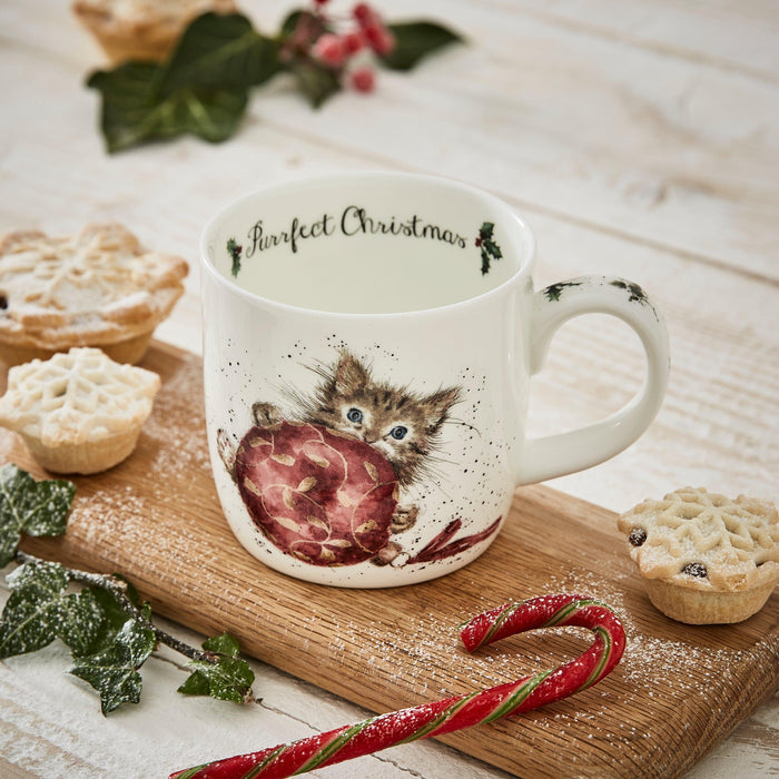 Purrfect Christmas 11 Ounce Mug – Tableware gift Montreal Villeray Urban Palate