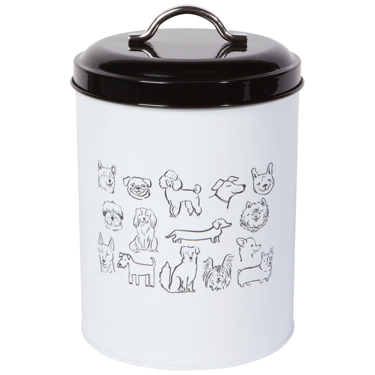 Dog Park Biscuits Tin With Lid – Home Décor gift Montreal Villeray Urban Palate