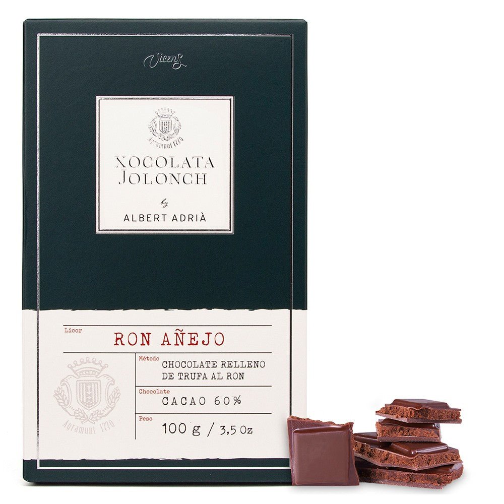 Chocolate with Truffle Rum by Albert Adrià 100g – Holiday Décor gift Montreal Villeray Urban Palate