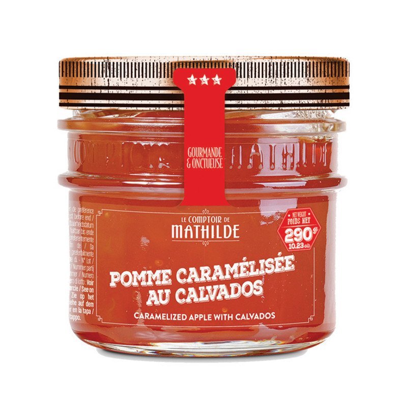 Caramelized Apple and Calvados Jam 290g – Gifts & Kitchen Accessories gift Montreal Villeray Urban Palate