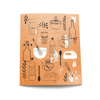 Small Reusable Compostable Kitchen Towel