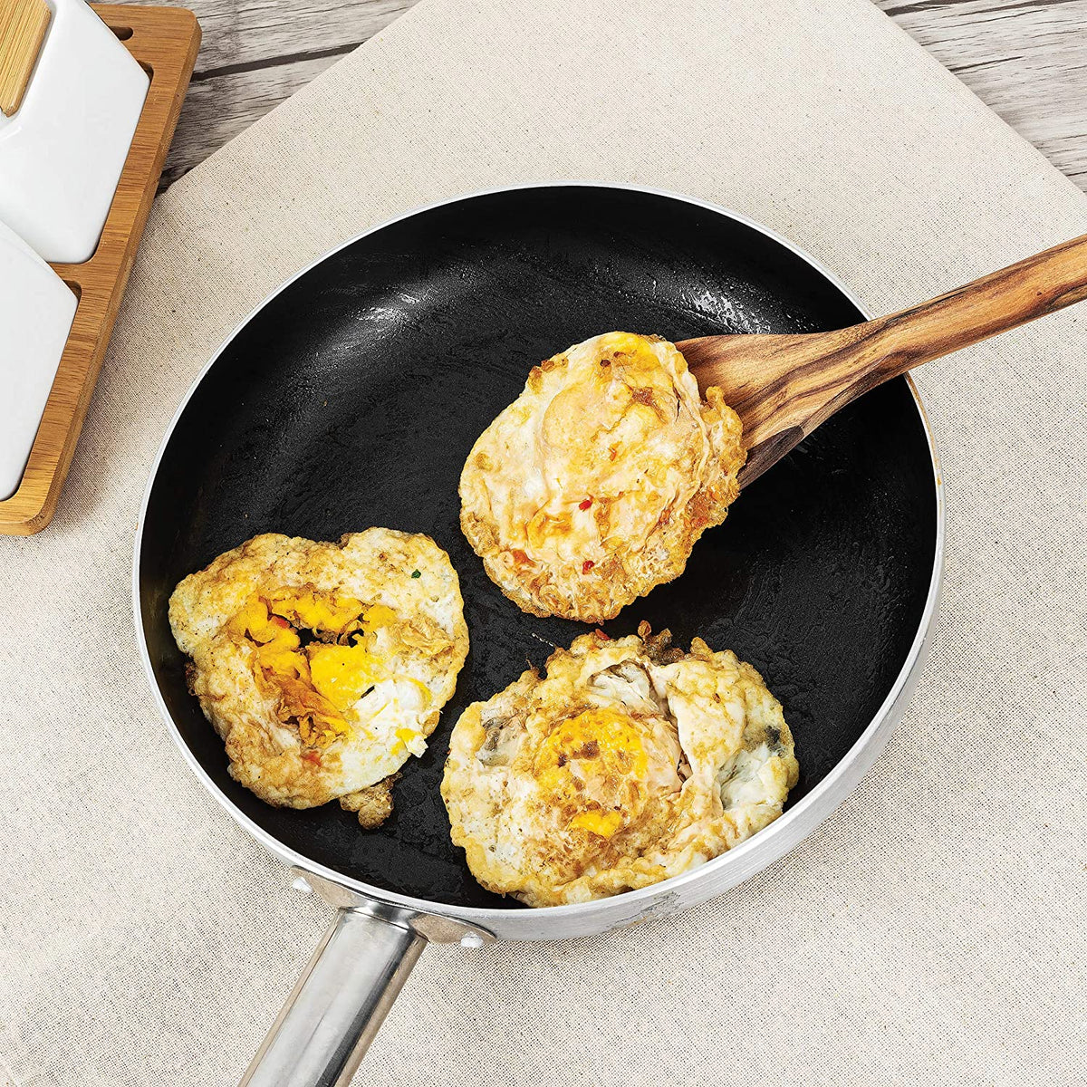 Acacia Wooden Spoon 12" – Tableware gift Montreal Villeray Urban Palate