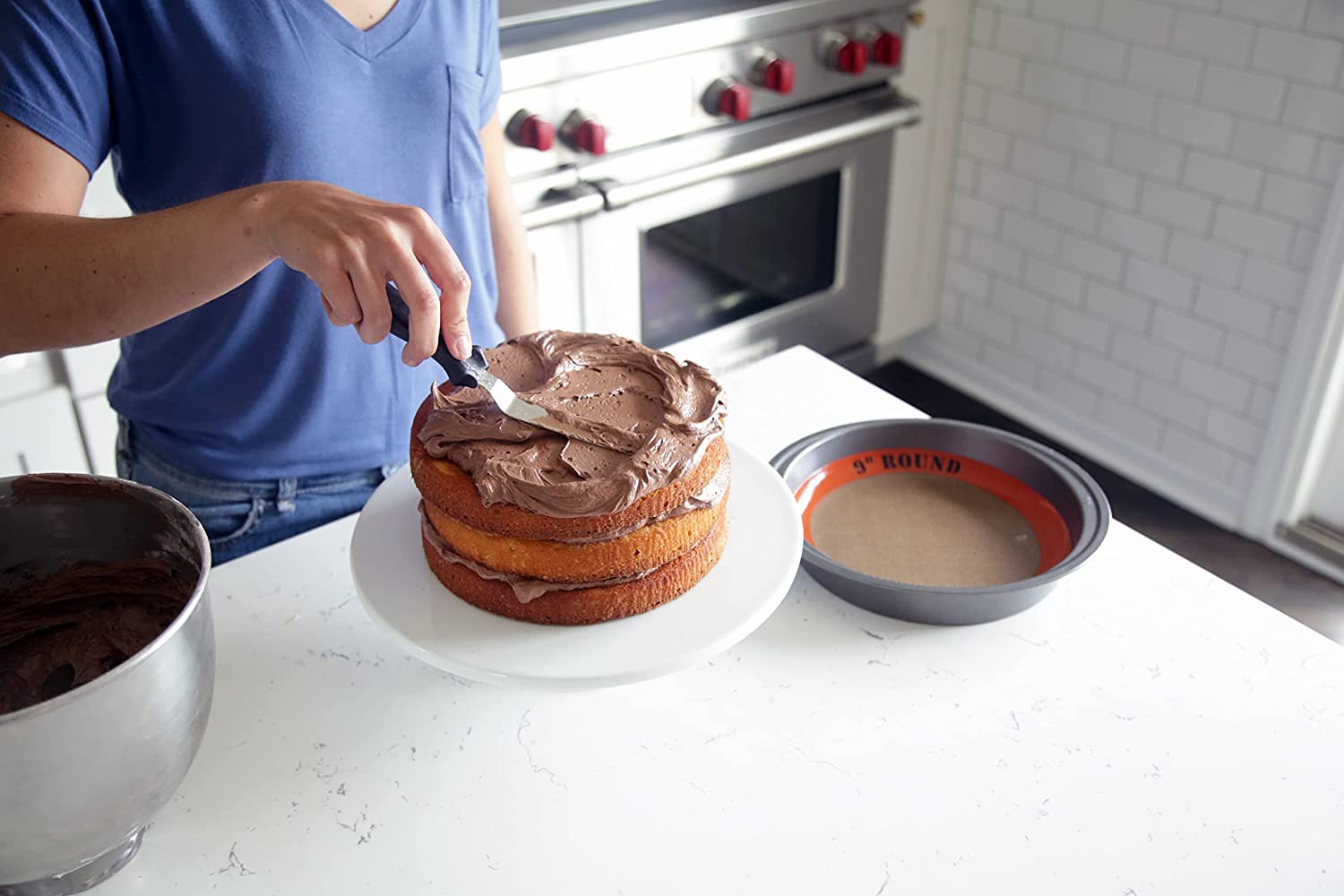 Round Cake 9" Non-Stick Baking Mat