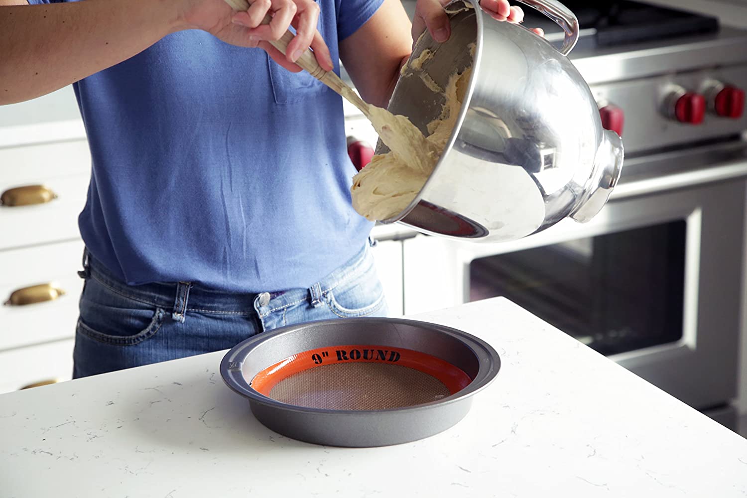 Round Cake 9" Non-Stick Baking Mat – Gifts & Kitchen Accessories gift Montreal Villeray Urban Palate