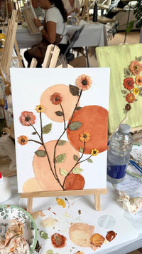 Creative Workshop: Textured Canvas Art