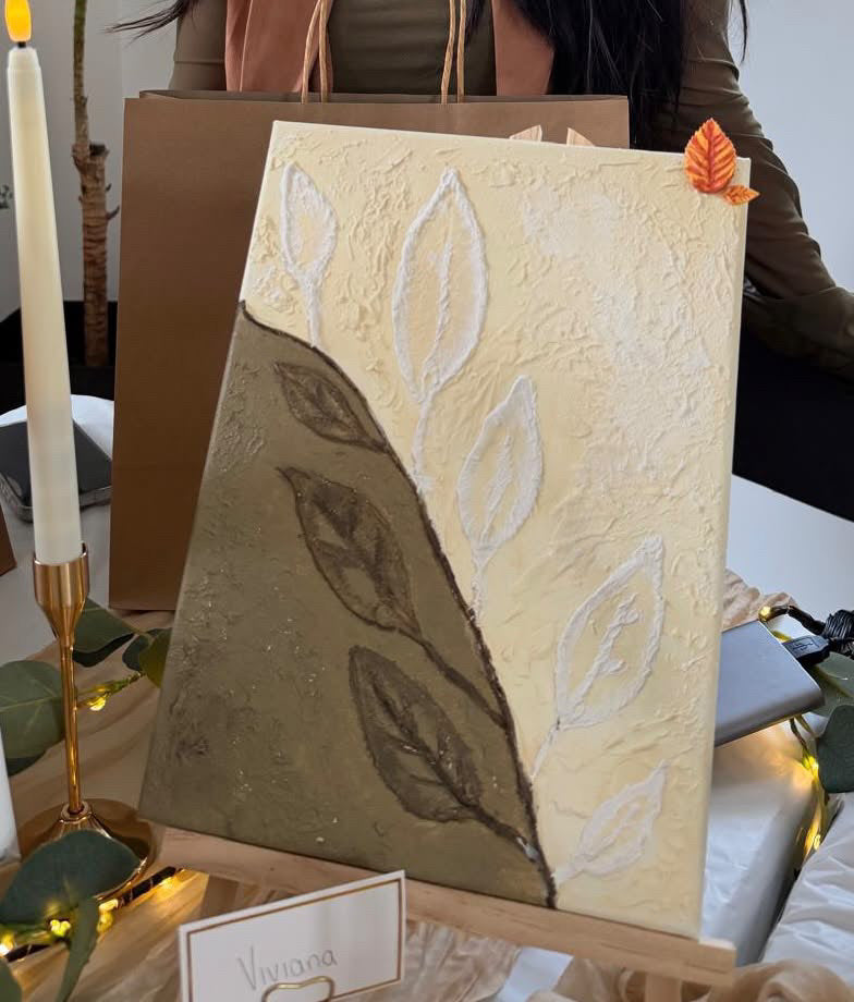 Creative Workshop: Textured Canvas Art