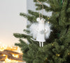 Angel Mouse with Furry Wings Ornament