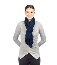 Classic Lightweight Scarf - Denim Blue