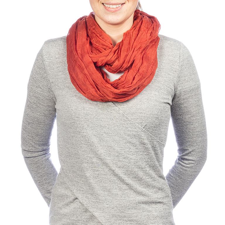 Classic Lightweight Scarf - Rust – Home Décor gift Montreal Villeray Urban Palate