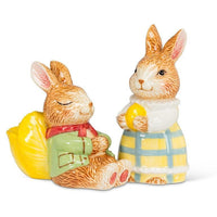 Dress Up Bunnies Salt & Pepper Shaker Set