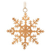 Flat Cutout Snowflake Ornament