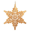 Flat Cutout Snowflake Ornament