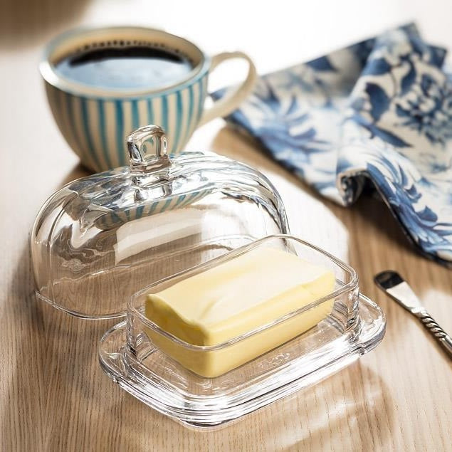 Large Rectangle Covered Butter Dish
