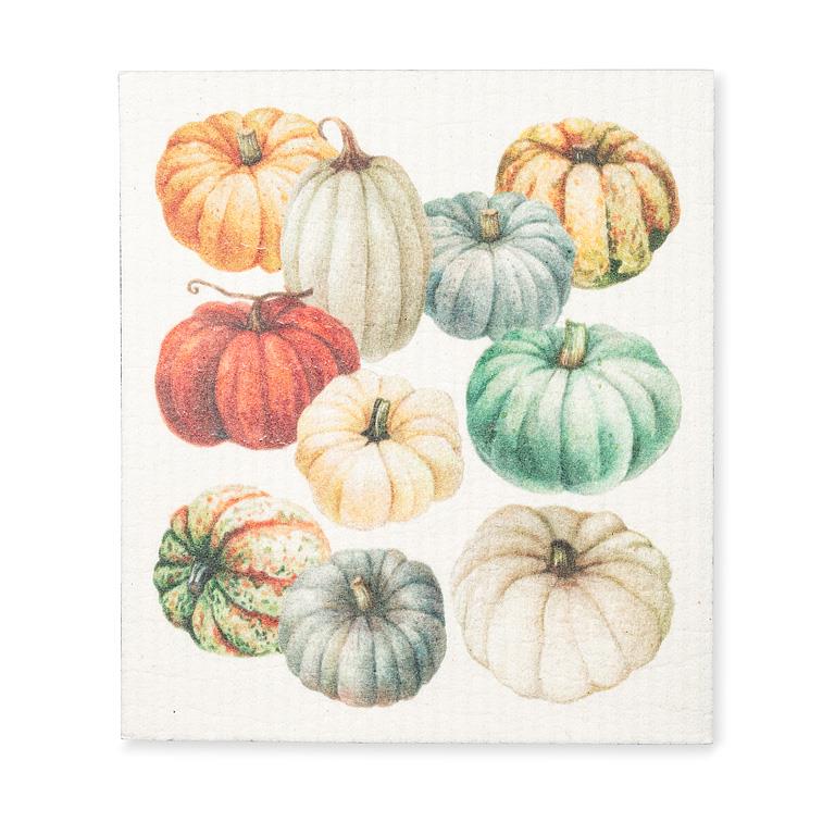 Swedish Sponge Cloth - Pumpkins