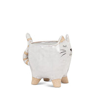 Small Cat withTail Planter
