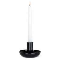 Small Pipe Candle Holder - Black – Drinkware gift Montreal Villeray Urban Palate