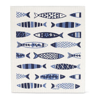Swimming Fish Dishcloth & Kitchen Towel Set